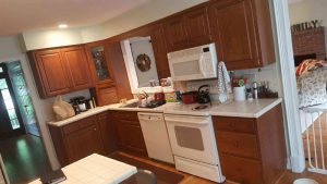 Before Kitchen Cabinets Hand Painted- Furniture in Frederick Maryland